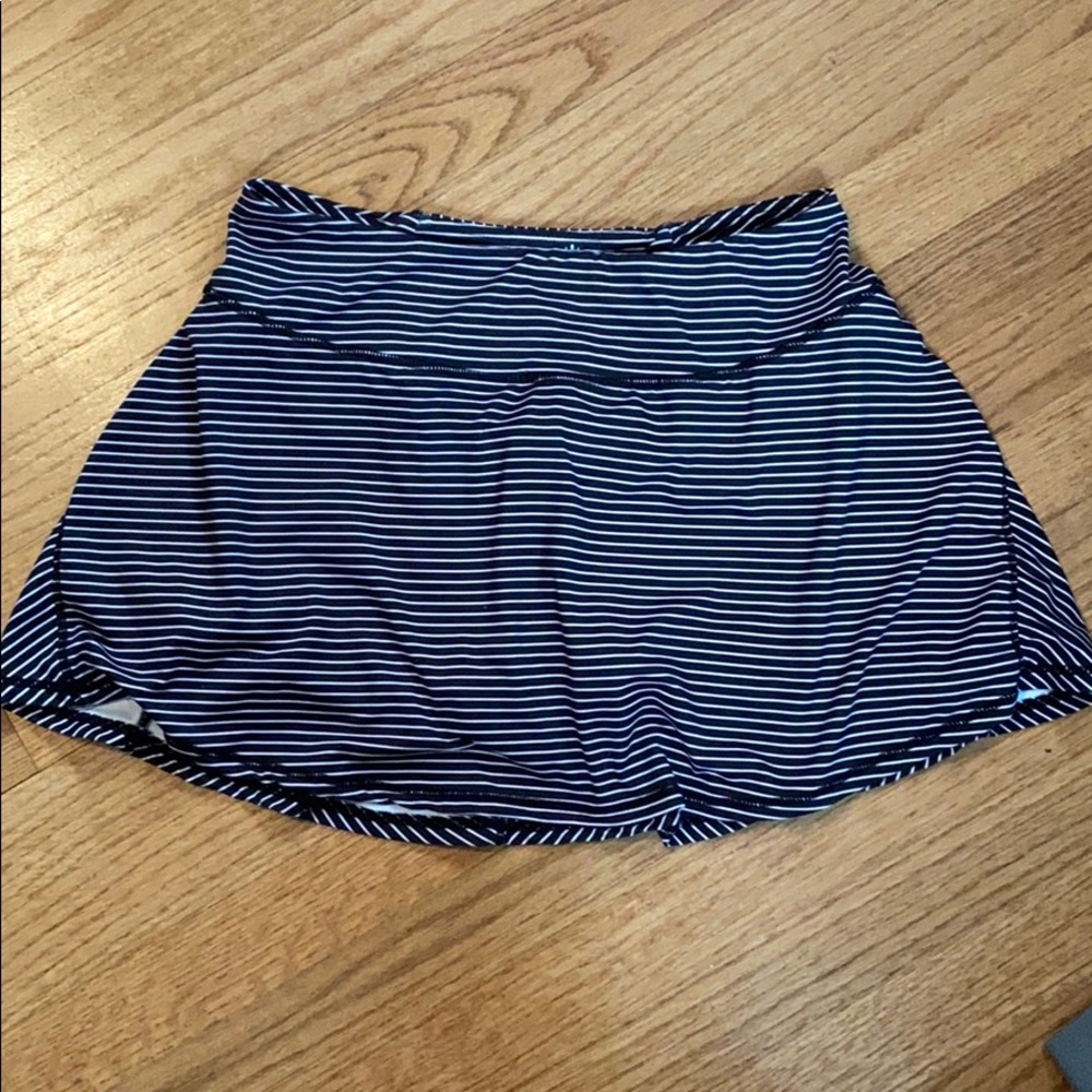 Ruffled tennis skirt